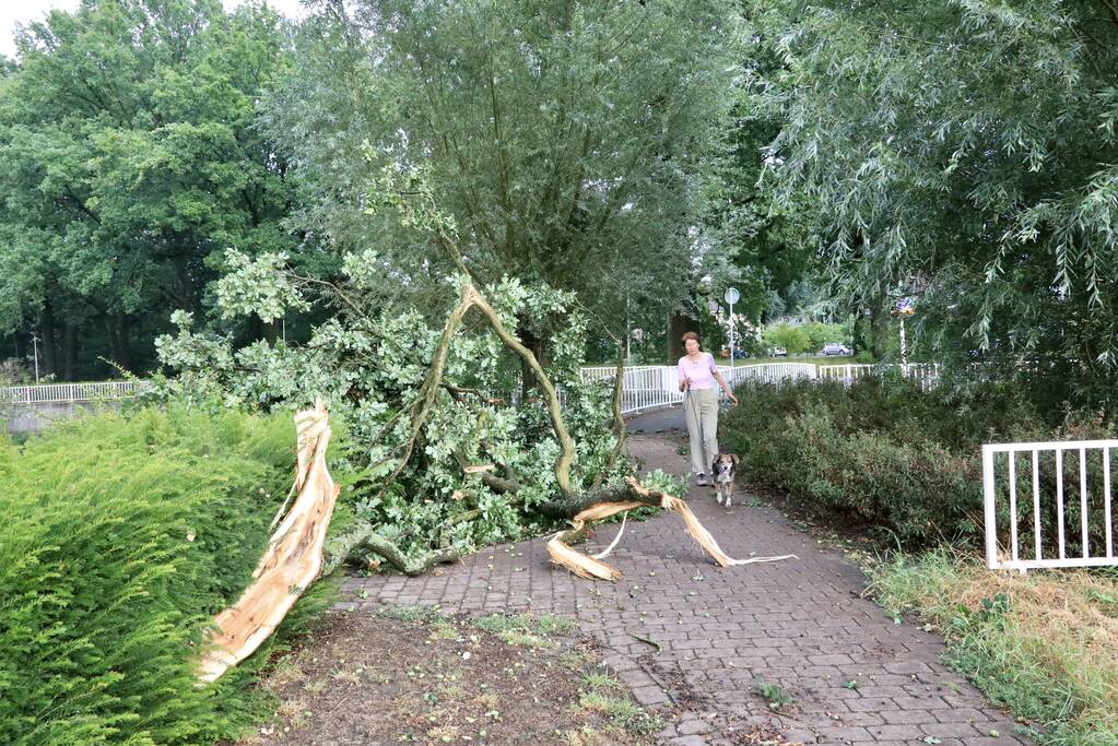 Amersfoort geteisterd door schades na hoosbuien