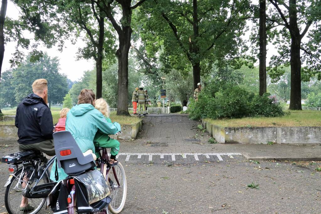 Amersfoort geteisterd door schades na hoosbuien