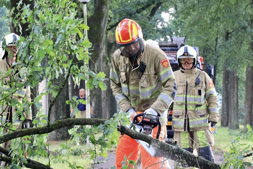 Amersfoort geteisterd door schades na hoosbuien