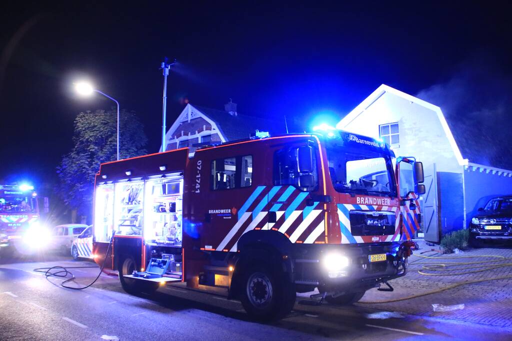 Brand in wijnwinkel Barneveld