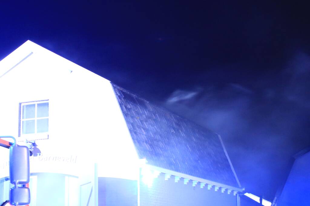Brand in wijnwinkel Barneveld