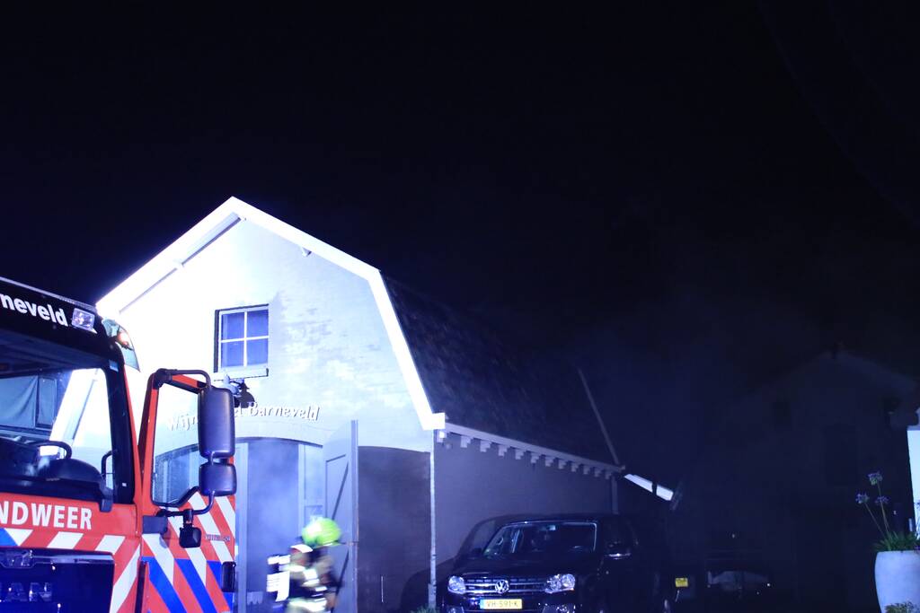 Brand in wijnwinkel Barneveld