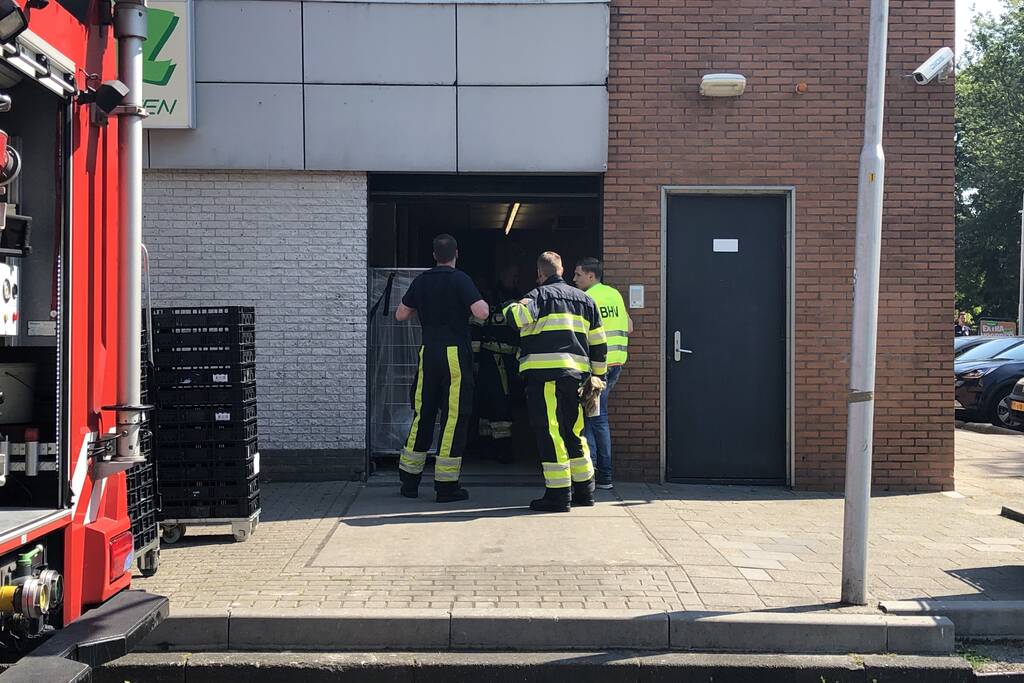 Onderzoek naar gaslucht in Poiesz-supermarkt