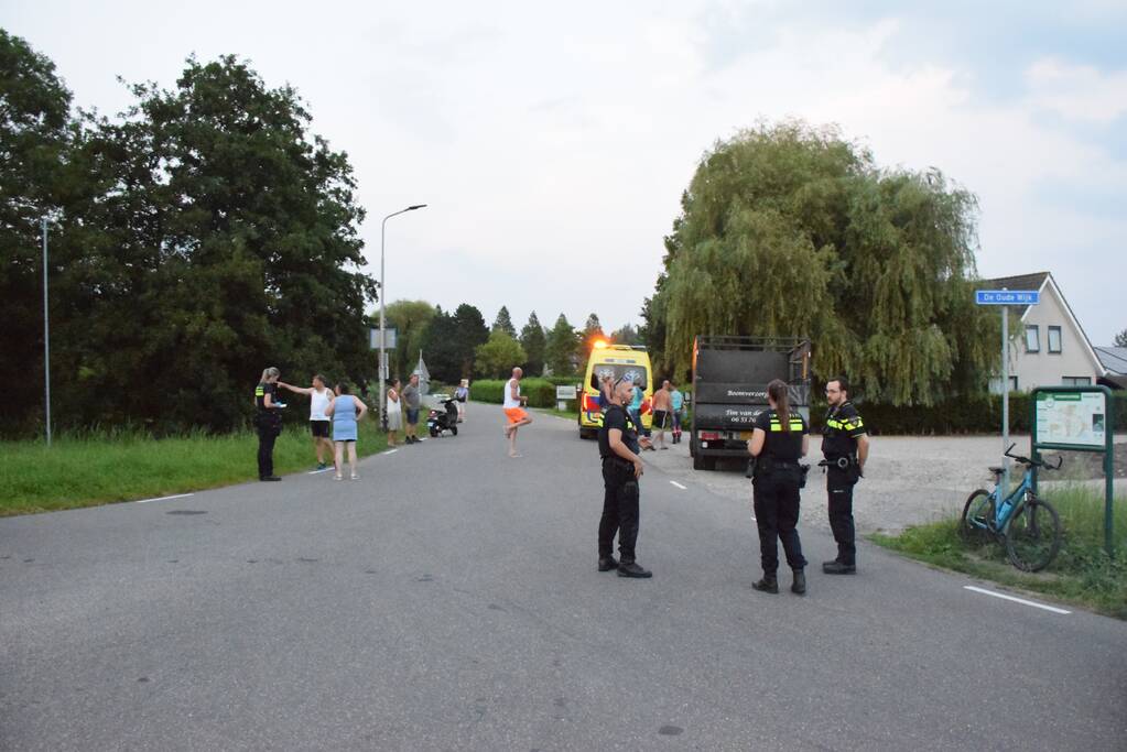 Scooterrijder gewond na valpartij