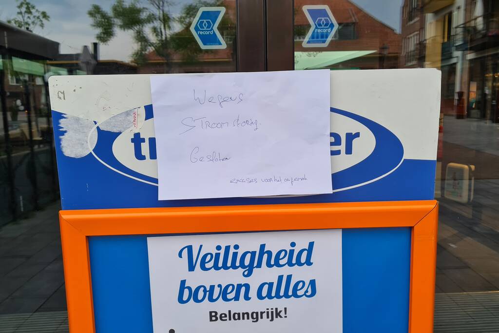 Restaurants en supermarkt dicht door stroomstoring