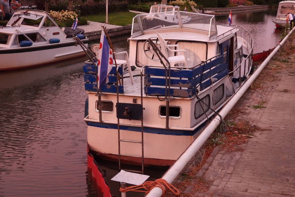 Olielekkage bij plezierjacht