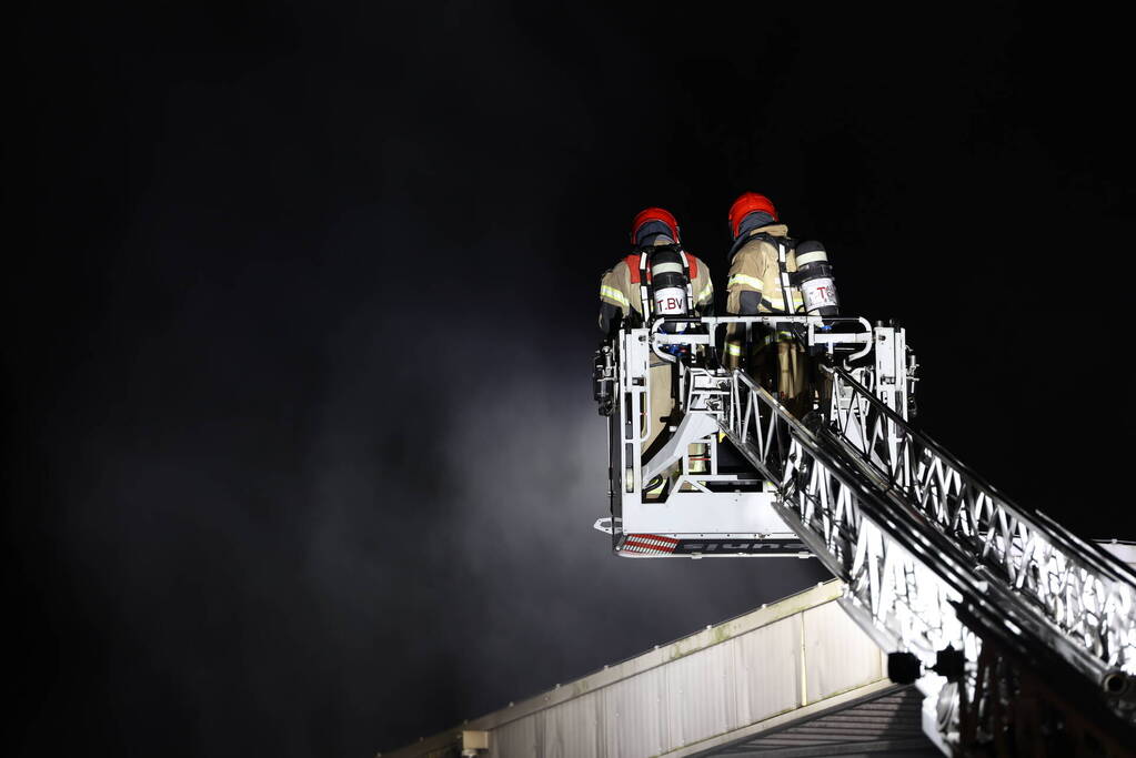 Grote brand in wasserette