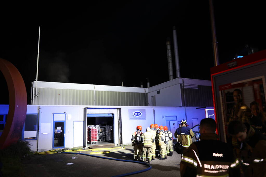 Grote brand in wasserette