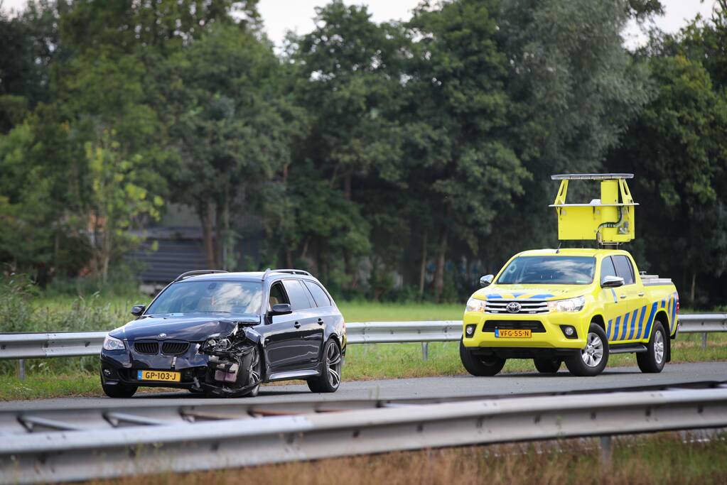 Drie auto's betrokken bij ongeval op snelweg