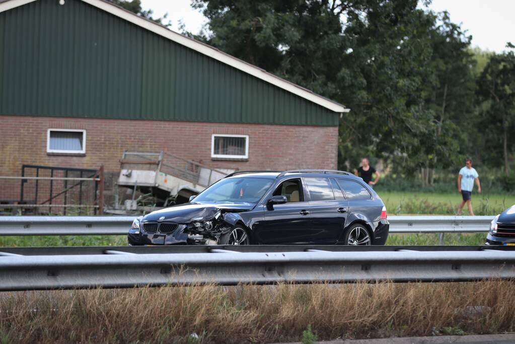 Drie auto's betrokken bij ongeval op snelweg