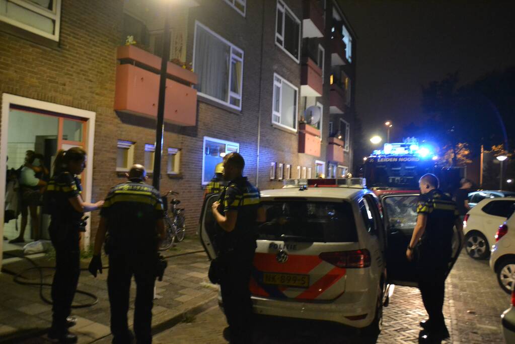Man aangehouden bij woningbrand