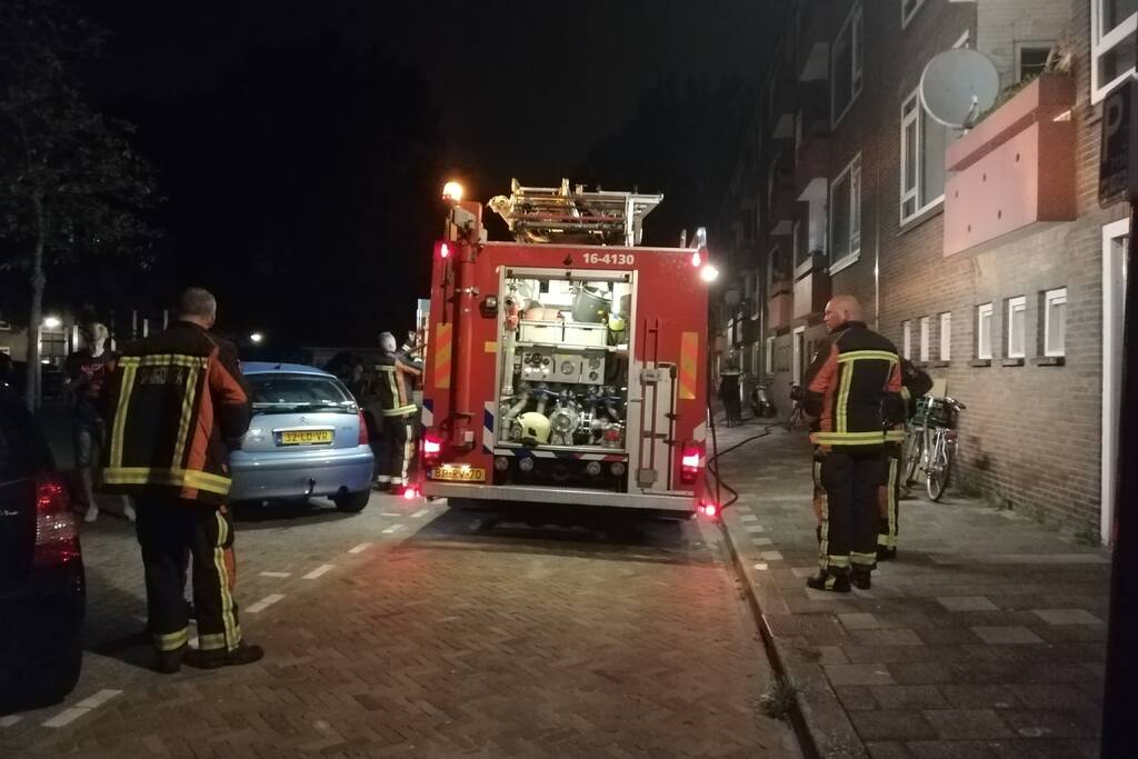 Man aangehouden bij woningbrand