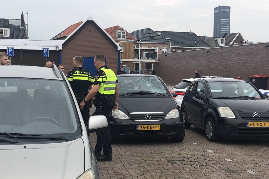Mountainbiker gewond na aanrijding met auto