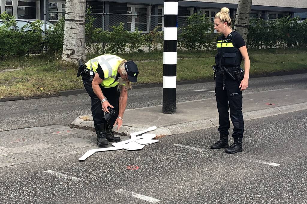 Mountainbiker gewond na aanrijding met auto