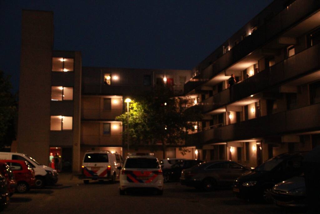Steekpartij in flatwoning