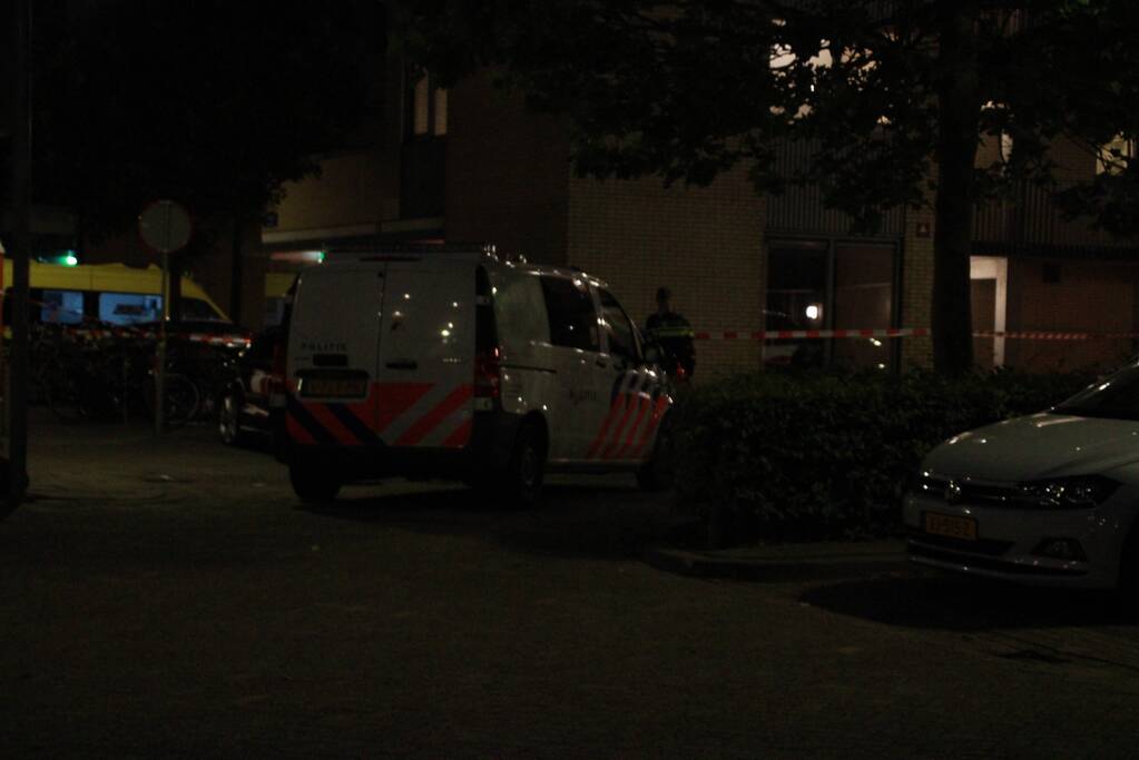 Steekpartij in flatwoning