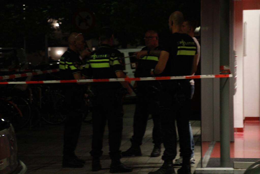 Steekpartij in flatwoning