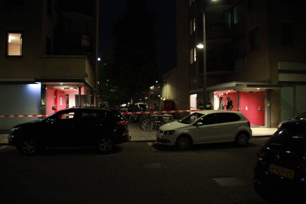 Steekpartij in flatwoning