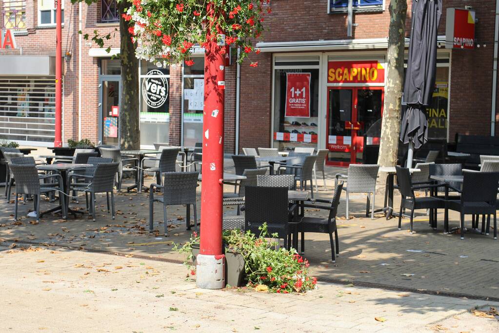 Vernielingen in centrum