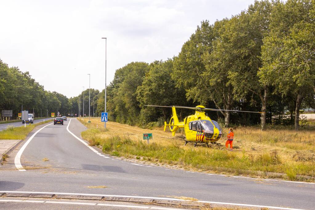 Traumahelikopter ingezet voor incident aan de Eem