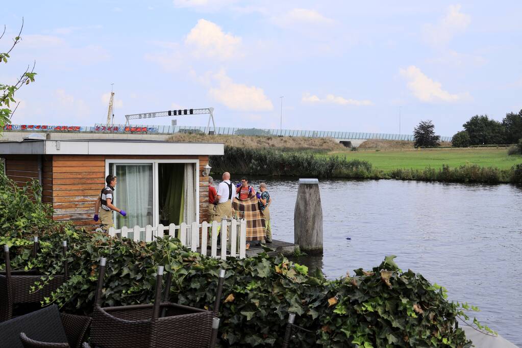 Traumahelikopter ingezet voor incident aan de Eem