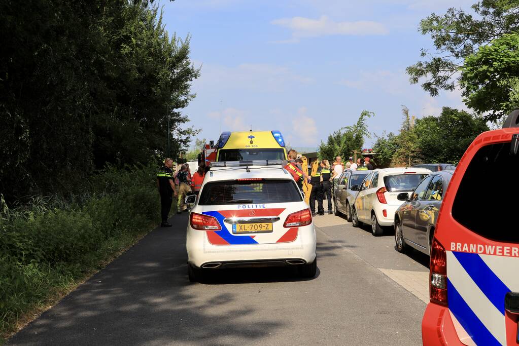 Traumahelikopter ingezet voor incident aan de Eem