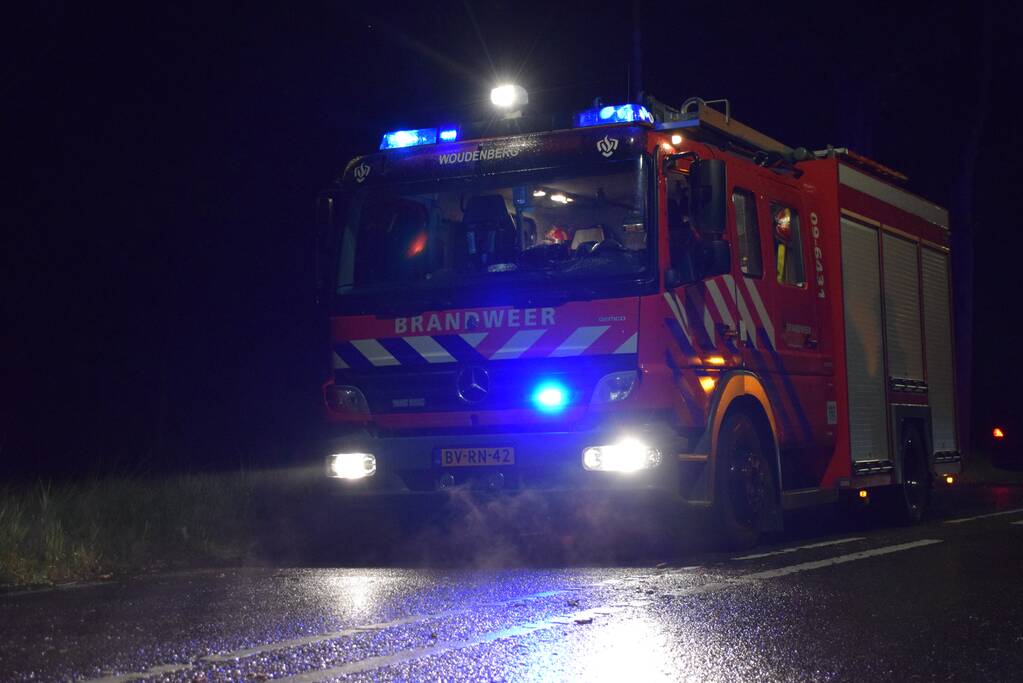Gevaarlijk hangende tak zorgt voor gevaarlijke situatie