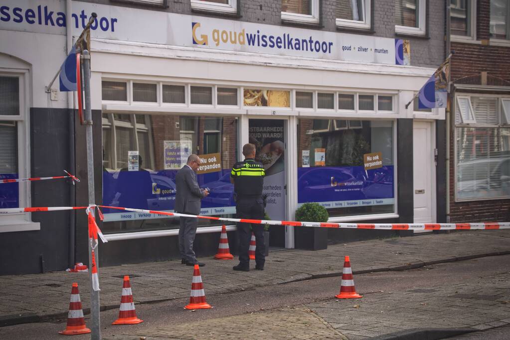 Verdachte aangehouden na overval goudwisselkantoor