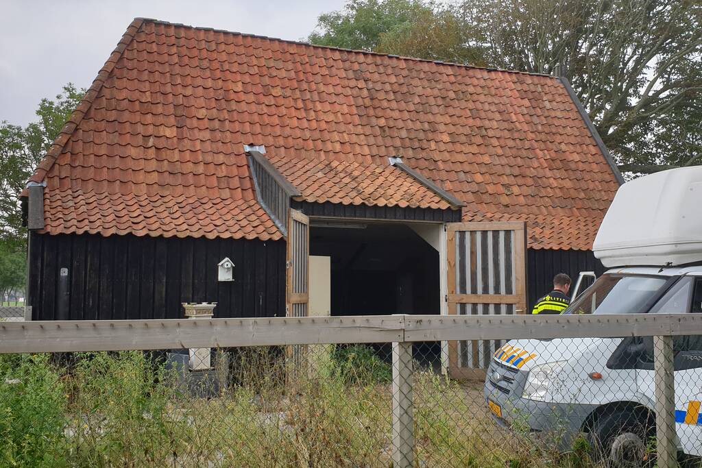 Hennepkwekerij aangetroffen en ontmanteld