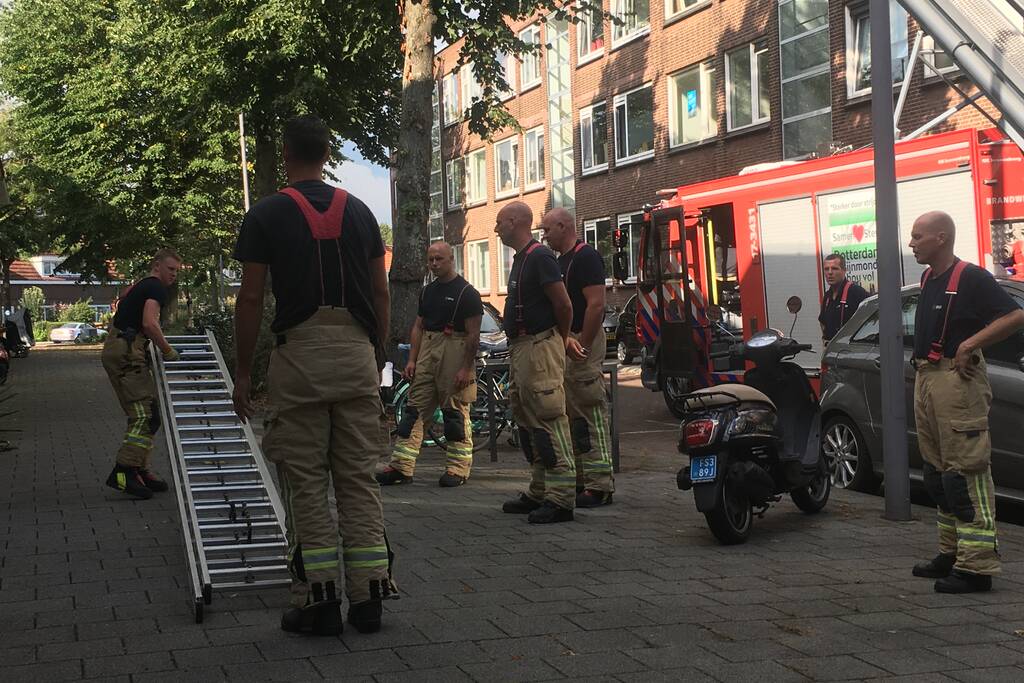Wateroverlast na gesprongen leiding in leegstaande bovenwoning