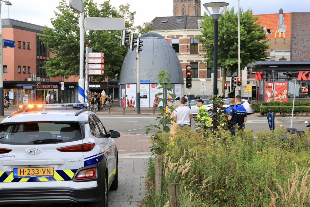 E-bikester gewond na botsing met brommerrijder