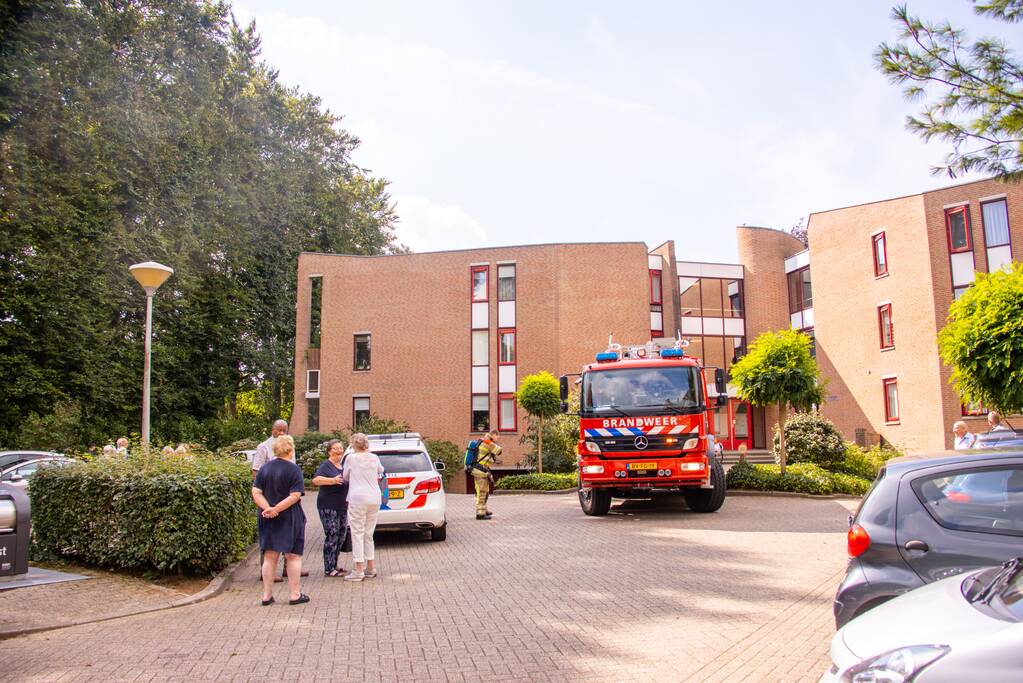 Appartementencomplex ontruimd door gaslucht