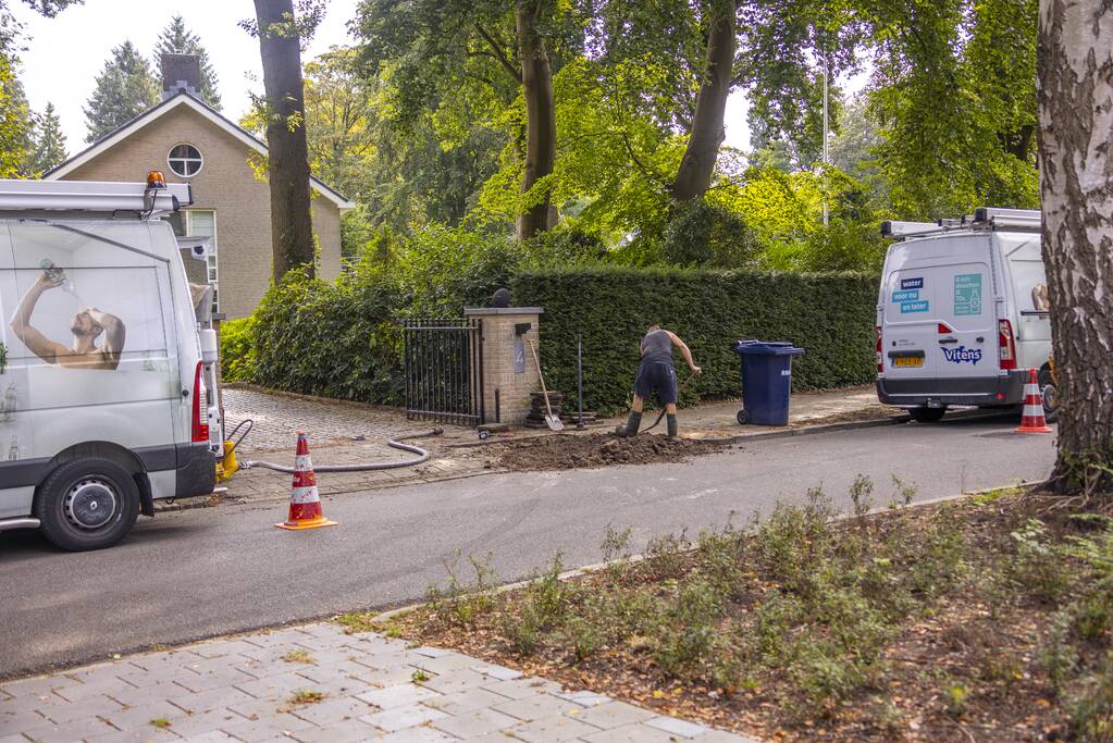 Waterlekkage in 't Hart-Soestdijk