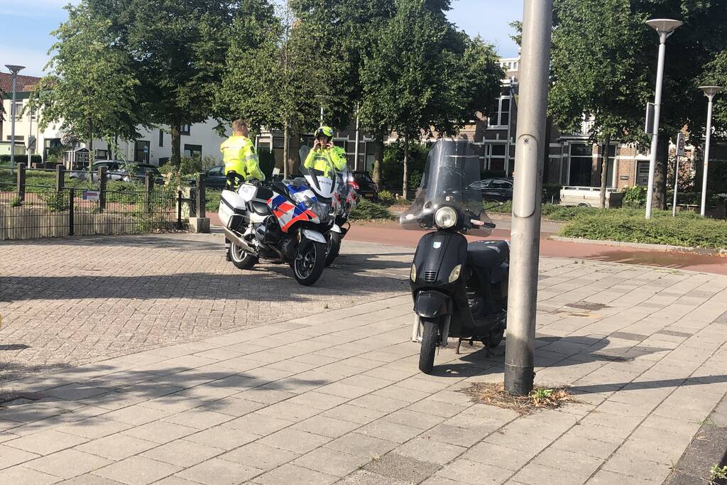 Scooterrijder gewond bij eenzijdig ongeval