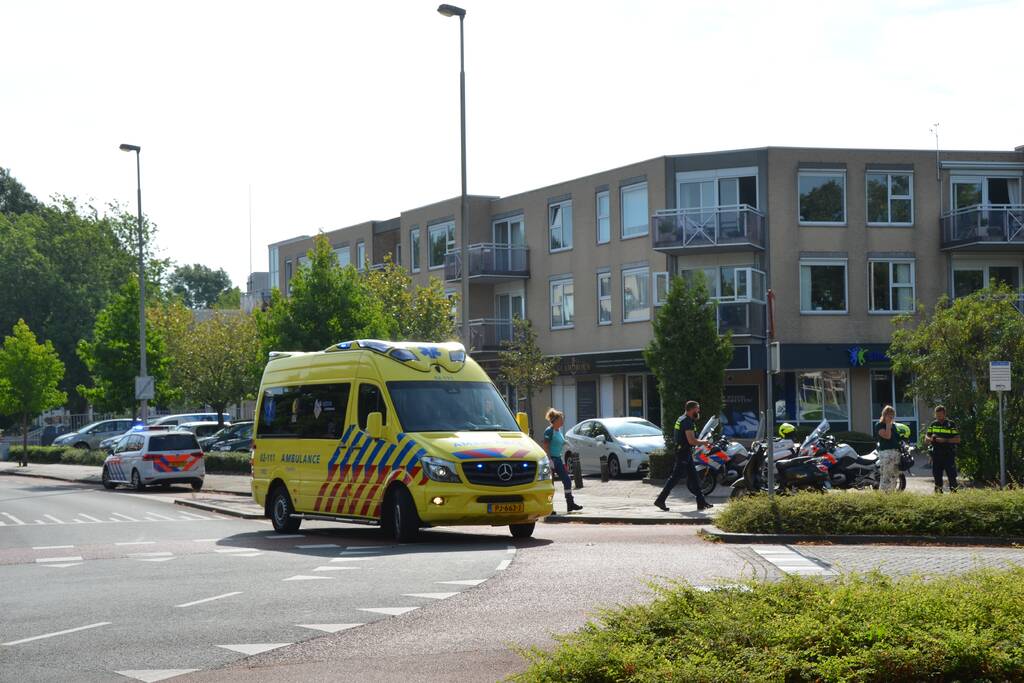 Scooterrijder gewond bij eenzijdig ongeval