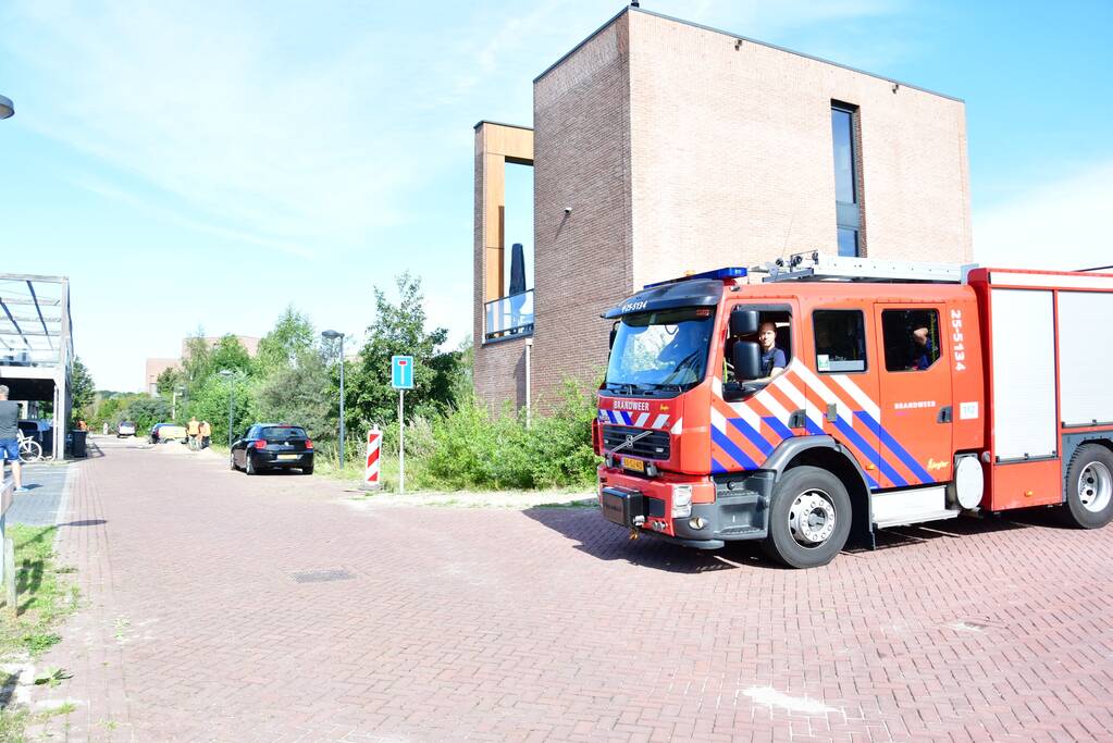 Gasleiding geraakt bij wegwerkzaamheden