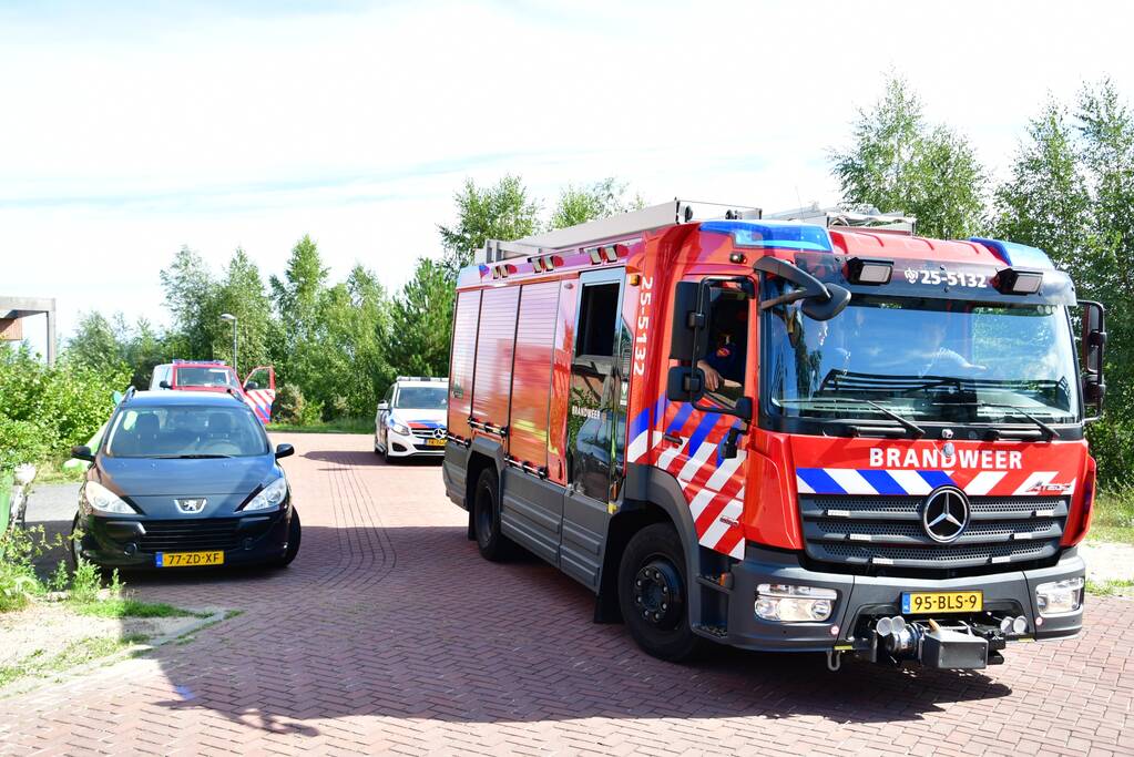 Gasleiding geraakt bij wegwerkzaamheden