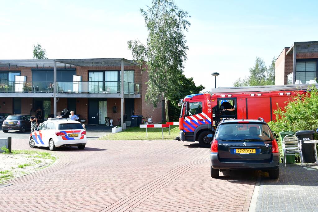 Gasleiding geraakt bij wegwerkzaamheden