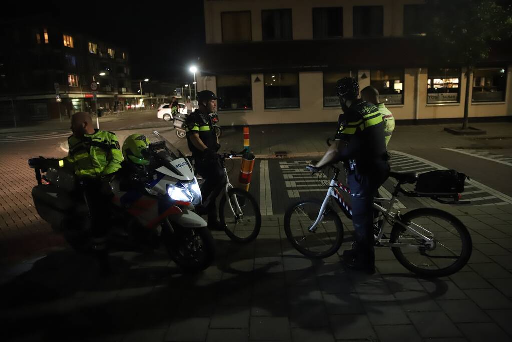 Veel politie op straat na oproep tot rellen