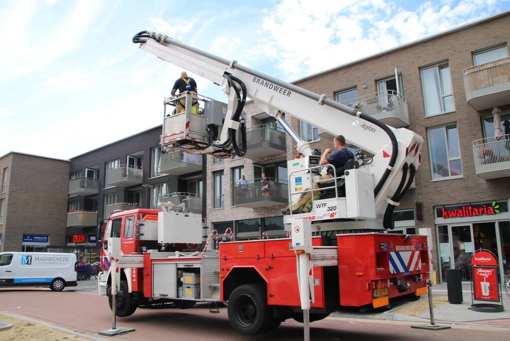Bewoonster buitengesloten, brandweer haalt aardappelen van het vuur