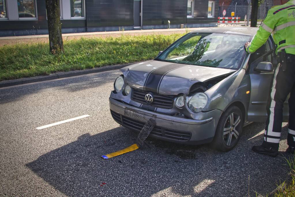 Vier voertuigen betrokken bij kop-staartbotsing