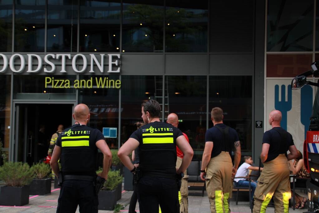 Brand door gesmolten kabel