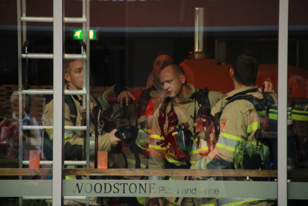 Brand door gesmolten kabel