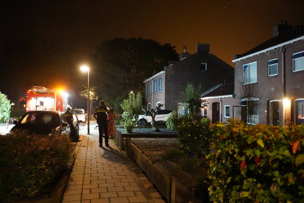 Rookmelder wekt bewoners voor brandende vaatwasser