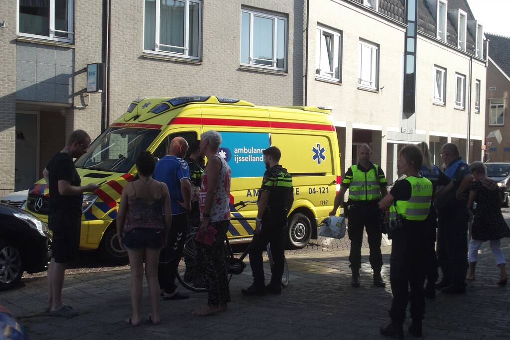 Persoon gewond na valpartij