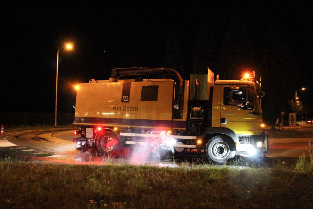 Deel N301 gehele avond afgesloten vanwege opruimwerkzaamheden