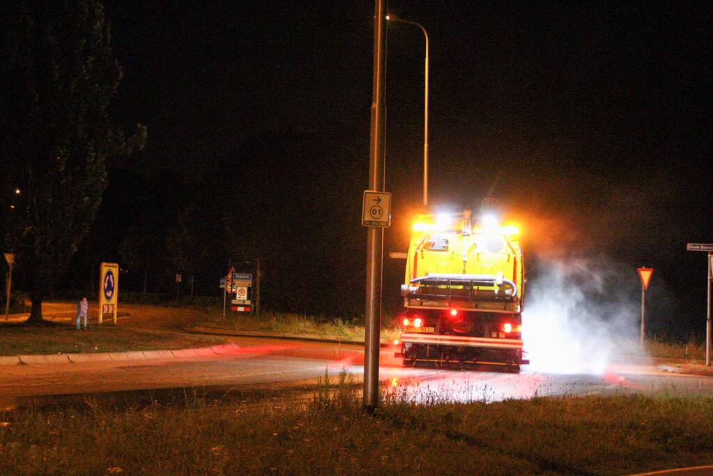 Deel N301 gehele avond afgesloten vanwege opruimwerkzaamheden