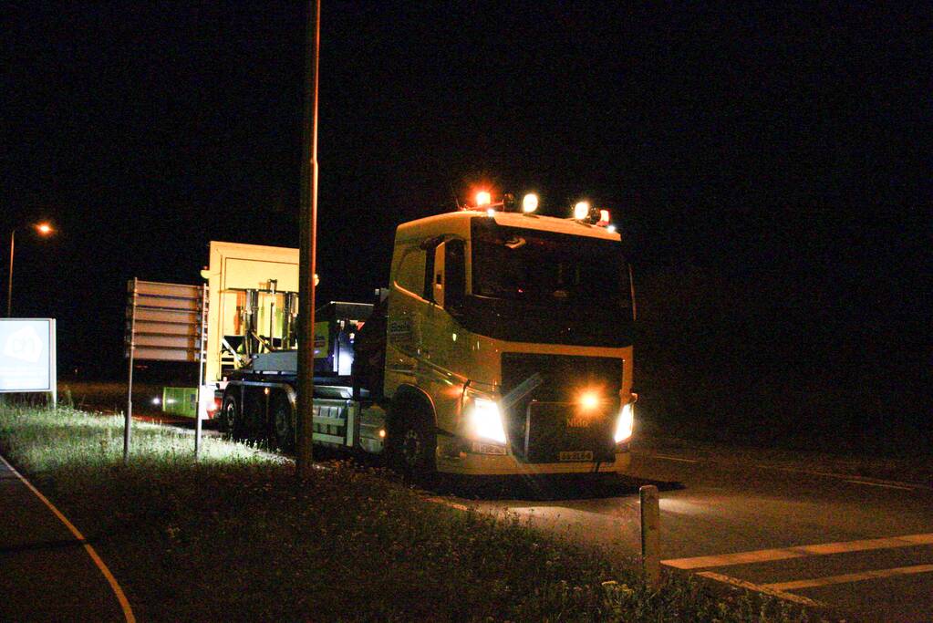 Deel N301 gehele avond afgesloten vanwege opruimwerkzaamheden