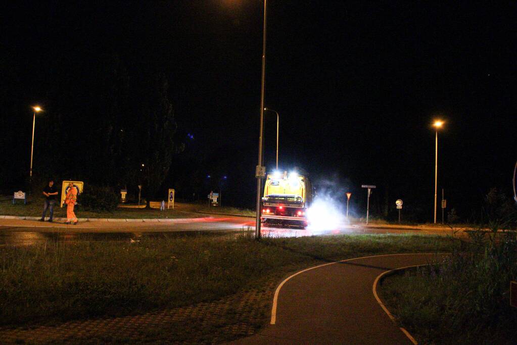 Deel N301 gehele avond afgesloten vanwege opruimwerkzaamheden