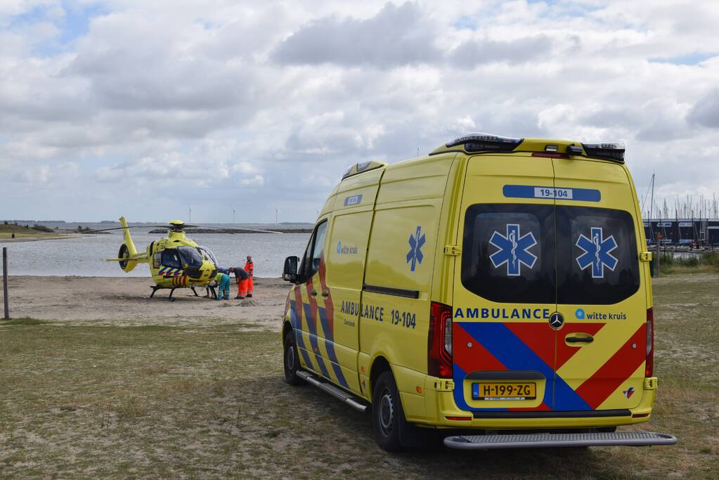 Traumahelikopter ingezet voor gewond kind